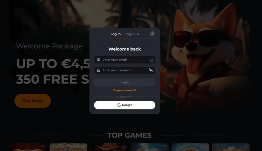 Corgibet casino