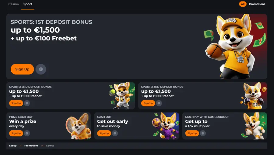 Corgi bet